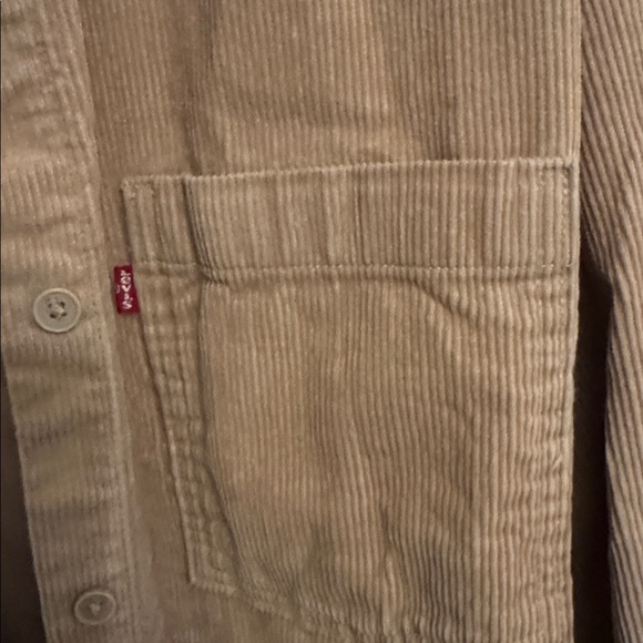 Levi's Men's Brown Corduroy Shirt Jacket - Picture 3 of 4